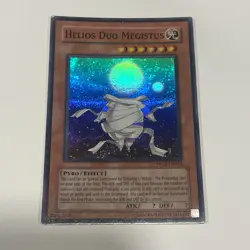 Yugioh Helios Duo Megistus WC6-EN003 Unlimited Super Rare LP - Image 1