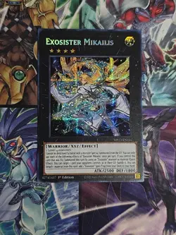 Exosister Mikailis MP23-EN256 | 1st Edition Mint Prismatic Secret Rare Yugioh - Image 1