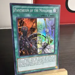 Yugioh! Pantheism of the Monarchs - SR01-EN023 - Super - NM - 1st Edition +BONUS - Image 3