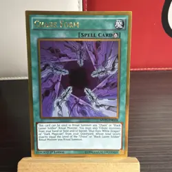 YUGIOH Chaos Form MVP1-ENG08 1st ED Gold Rare NM + BONUS HOLO - Image 1