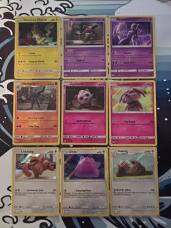 Pokemon TCG Complete 18 Card Detective Pikachu Set Charizard Mewtwo Holo Lot #5 - Image 3