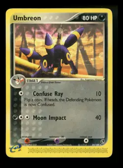 Umbreon 24/100 EX Sandstorm 2003 Rare E-Series Vintage Pokemon Card TCG - Image 1