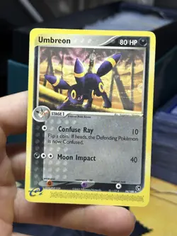 Umbreon 24/100 EX Sandstorm 2003 Rare E-Series Vintage Pokemon Card TCG - Image 3