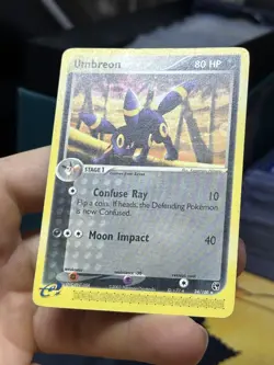 Umbreon 24/100 EX Sandstorm 2003 Rare E-Series Vintage Pokemon Card TCG - Image 4