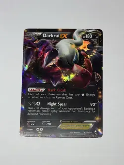 Darkrai EX 63/108 Dark Explorers NM/LP Ultra Rare Pokemon Card TCG - Image 1
