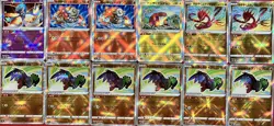 set of 12 authentic Pokemon Card Japanese Radiant Gardevoir Heatran Eternatus - Image 1
