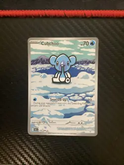 Pokemon TCG - Cubchoo IR 109/086 - SV: Black Bolt (BLK) - NM Card - Image 1