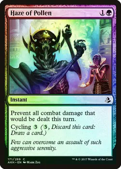 Haze of Pollen FOIL Amonkhet PLD Green Common MAGIC GATHERING CARD ABUGames - Image 1