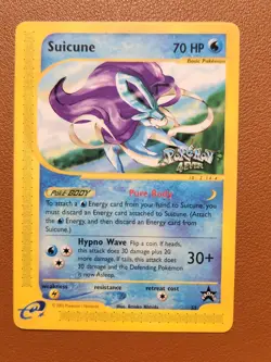 Suicune 53 Pokemon 4Ever Black Star Promo Non Holo NM Rare Card 2002 Pokemon TCG - Image 1