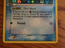Pokemon 2004 Pokemon Ex Hidden Legends Staryu holo card, mint condition - Image 3