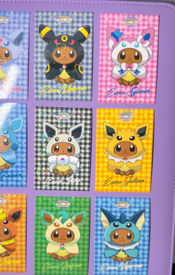 Eeveelution Ponchos - Pokemon Let's Go Eevee Card Database Flannel Hearts Holo - Image 2