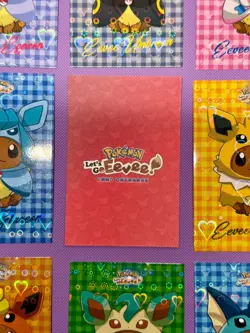 Eeveelution Ponchos - Pokemon Let's Go Eevee Card Database Flannel Hearts Holo - Image 4