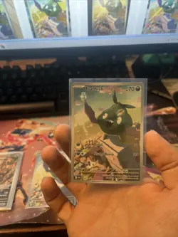 Trubbish 2025 Pokemon TCG Full Art Sir Shiny Holo Card #140/086 SV White Flare - Image 1