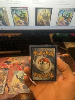 Trubbish 2025 Pokemon TCG Full Art Sir Shiny Holo Card #140/086 SV White Flare - Image 2