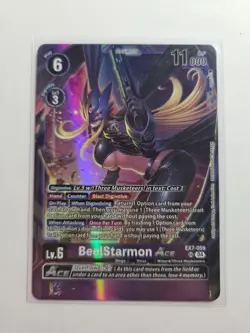 BeelStarmon ACE EX7-059 Super Rare Digimon Card Game English NM - Image 1