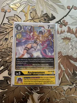 Digimon Card Game Angewomon EX3-034 U Revision Pack Card - Image 1