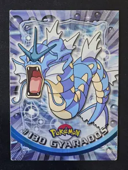 Gyarados #130 - Pokemon Topps Card TV Animation Series 3 -Holo - Blue Logo Rare - Image 1