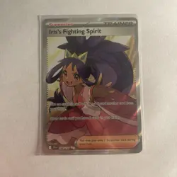 Iris's Fighting Spirit Ultra Rare SV09: Journey Together 180/159 NM Pokemon Card - Image 1