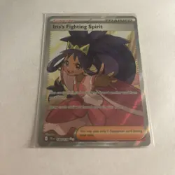 Iris's Fighting Spirit Ultra Rare SV09: Journey Together 180/159 NM Pokemon Card - Image 2