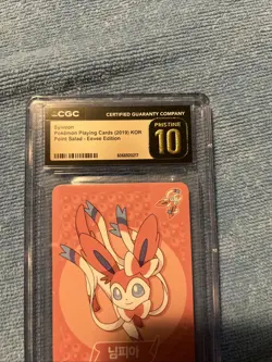 CGC PRISTINE 10!! Sylveon Point Salad Eevee Edition Korean Pokemon Card - Image 2