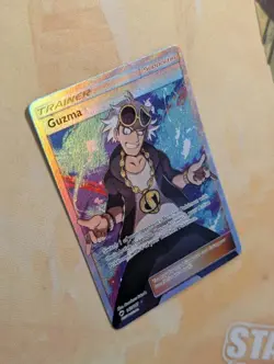 Guzma (Full Art) 143/147 Sm-Burning Shadows Holo Pokemon Card Game TCG ✨ - Image 4