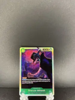 Dracule Mihawk OP12-030 SR Legacy Of The Master One Piece Card Game English - Image 1