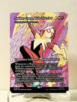 Spider-Gwen, Web-Warrior - Najeela, the Blade-Blossom (Borderless) Marvel... - Image 1