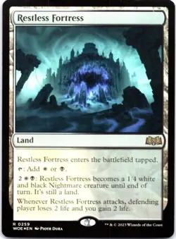Restless Fortress - FOIL - Wilds of Eldraine - 259 NM - Image 1