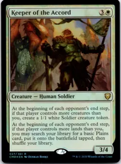 Keeper of the Accord - FOIL - Commander Legends - 27 LP - Image 1