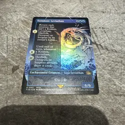 Summon: Leviathan 361 (Borderless) Final Fantasy Foil NM - Image 1