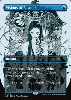 [1x] Visions of Beyond (1670) - Foil Near Mint, English Secret Lair MTG Magic - Image 1