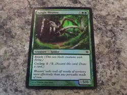 1x Foil - Jungle Weaver - Magic the Gathering MTG Shards of Alara - Image 1