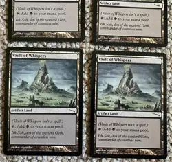 MTG "Vault of Whispers" Set of 4 !!Lightly Played/NM!! Mirrodin #286 - Image 4