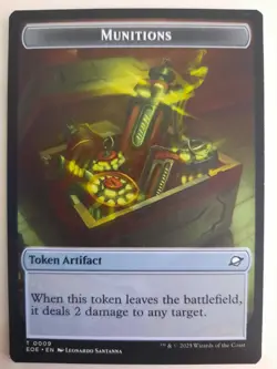 Munitions Token #0009/Robot Token #0010 Edge of Eternities MTG Magic NM - Image 1