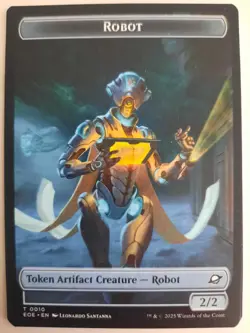 Munitions Token #0009/Robot Token #0010 Edge of Eternities MTG Magic NM - Image 2