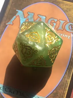 OVERSIZED MTG D20 Spindown Life Counter Dice - LORD OF THE RINGS - Image 2