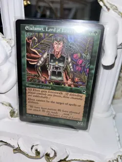 MTG WOTC Tempest Eladamri, Lord of Leaves (R) SP - Image 2