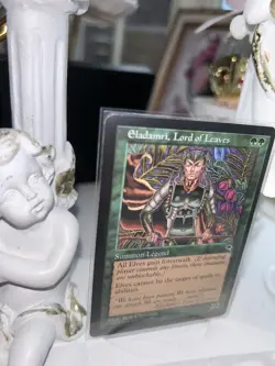 MTG WOTC Tempest Eladamri, Lord of Leaves (R) SP - Image 3