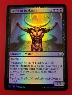 1x Scion of Darkness | FOIL | Double Masters 2022 | MTG Magic Cards - Image 1
