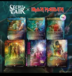 MTG Secret Lair x Iron Maiden: Eddie Unchained Rainbow Foil​ Edition (PRESALE) - Image 1