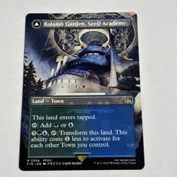 Balamb Garden, SeeD Academy (Borderless) #354 (NM) Final Fantasy FIN Magic MTG - Image 1