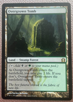 Overgrown Tomb Return to Ravnica MTG Magic the gathering - Image 1