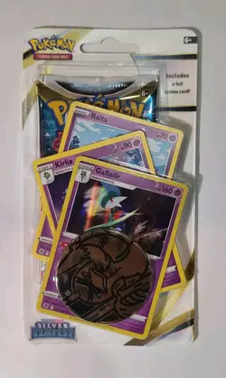 Pokemon Sword & Shield Silver Tempest Premium Checklane Blister Pack - Gallade - Image 1