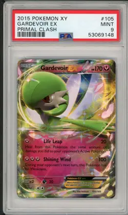 2015 Pokemon Primal Clash Gardevoir Ex #105 PSA 9 - Image 1
