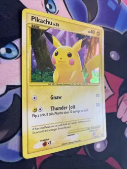 Pokemon TCG Pikachu 112/111 Rising Rivals Secret Rare Holo Lp+ - Image 2
