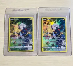 Pokemon TCG Lost Origin Pikachu TG05/TG30 Set Of 2 Ultra Rare NM - Image 1