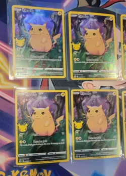 Pokemon TCG Celebrations Pikachu 005/025 Full Art Lot Of 12 Ct. Nm - Image 2