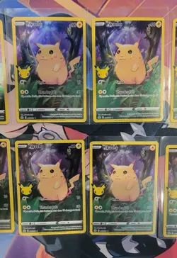 Pokemon TCG Celebrations Pikachu 005/025 Full Art Lot Of 12 Ct. Nm - Image 3