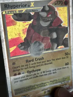 Pokemon TCG Rhyperior LV.X 145/146 Legends Awakened Holo (English) - MP - Image 3