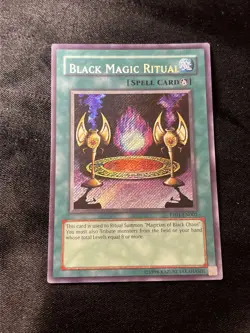 Yu-Gi-Oh! Black Magic Ritual #PP01-EN002 Light Play - Image 1